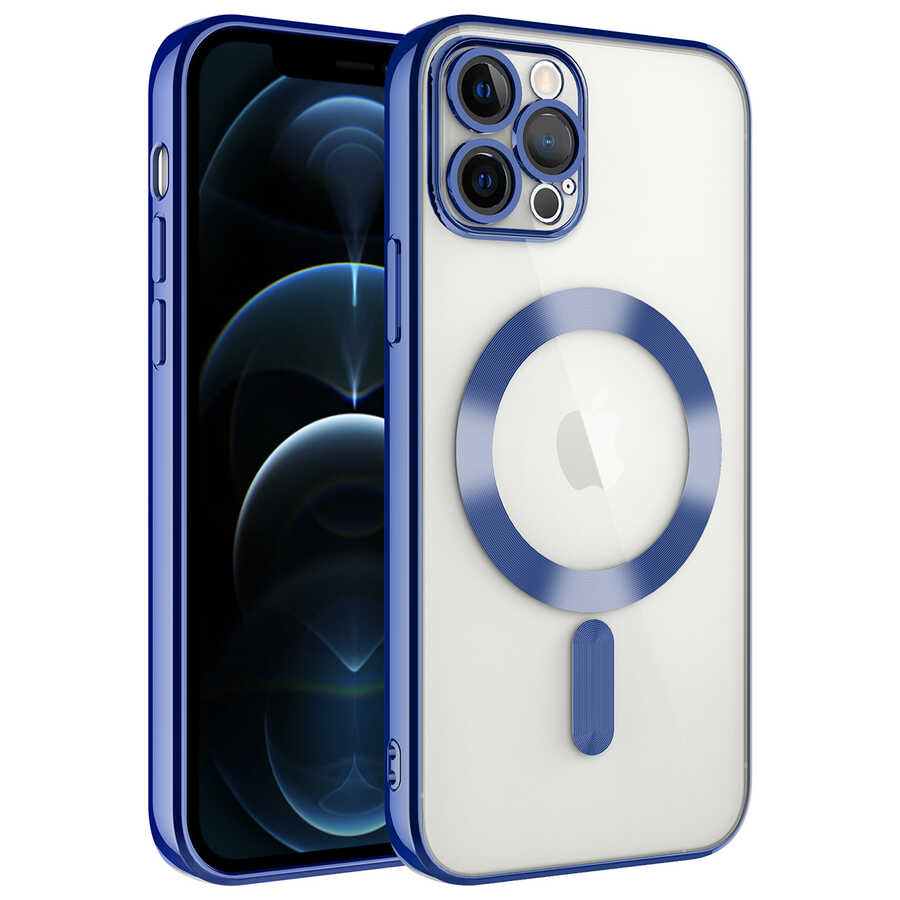 Apple iPhone 11 Pro Kılıf Kamera Korumalı M-safe Wireless Şarj Özellikli Zore Demre Kapak