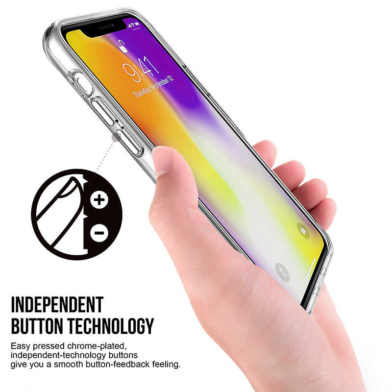 Apple iPhone 11 Pro Kılıf Zore Gard Silikon Renksiz