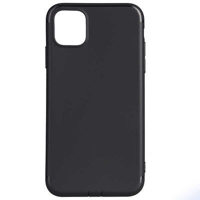 Apple iPhone 11 Pro Kılıf Zore İmax Silikon Siyah