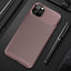 Apple iPhone 11 Pro Kılıf Zore Negro Silikon Kapak Kahverengi