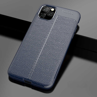 Apple iPhone 11 Pro Kılıf Zore Niss Silikon Kapak Lacivert