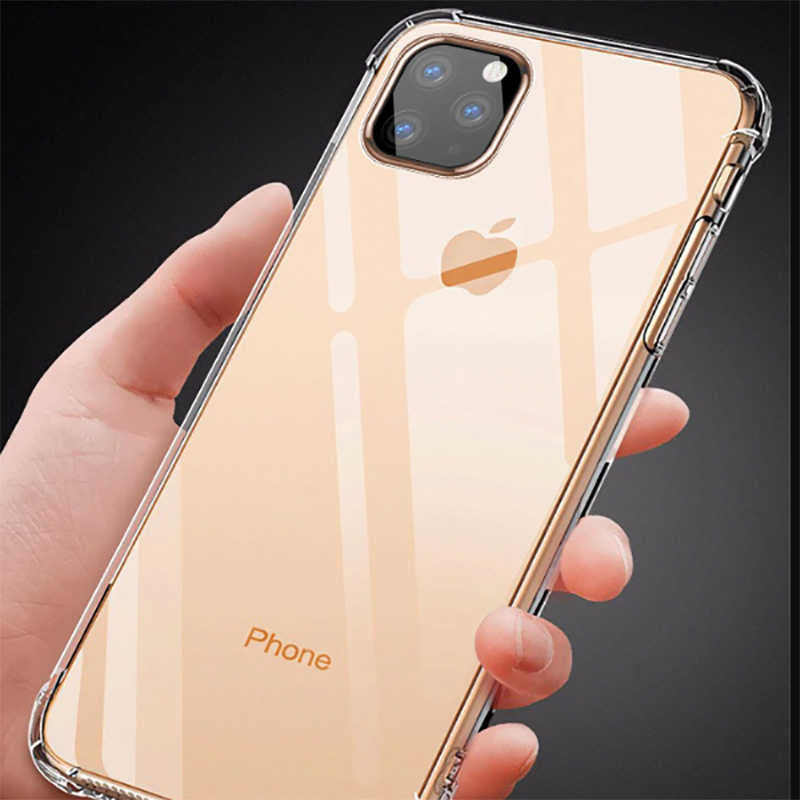 Apple iPhone 11 Pro Kılıf Zore Nitro Anti Shock Silikon Renksiz
