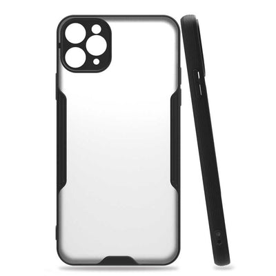 Apple iPhone 11 Pro Kılıf Zore Parfe Kapak Siyah