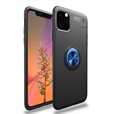Apple iPhone 11 Pro Kılıf Zore Ravel Silikon Kapak Siyah