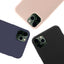 Apple iPhone 11 Pro Kılıf Zore Silk Silikon Siyah
