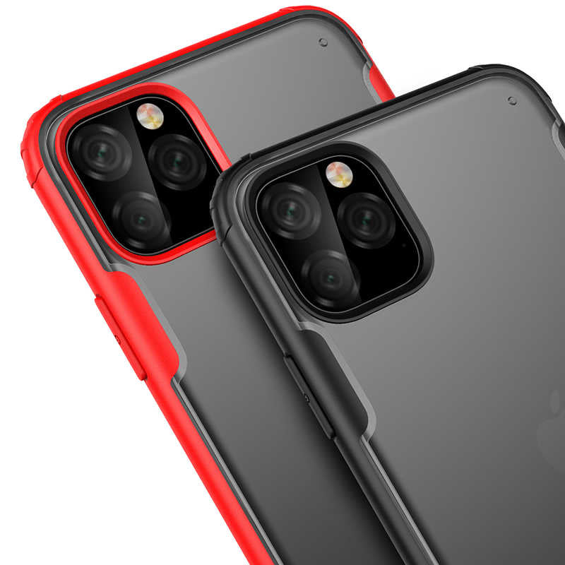 Apple iPhone 11 Pro Kılıf Zore Volks Kapak Kırmızı