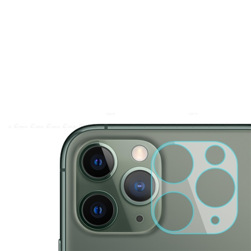 Apple iPhone 11 Pro Max Zore 3D Full Kamera Koruyucu Renksiz