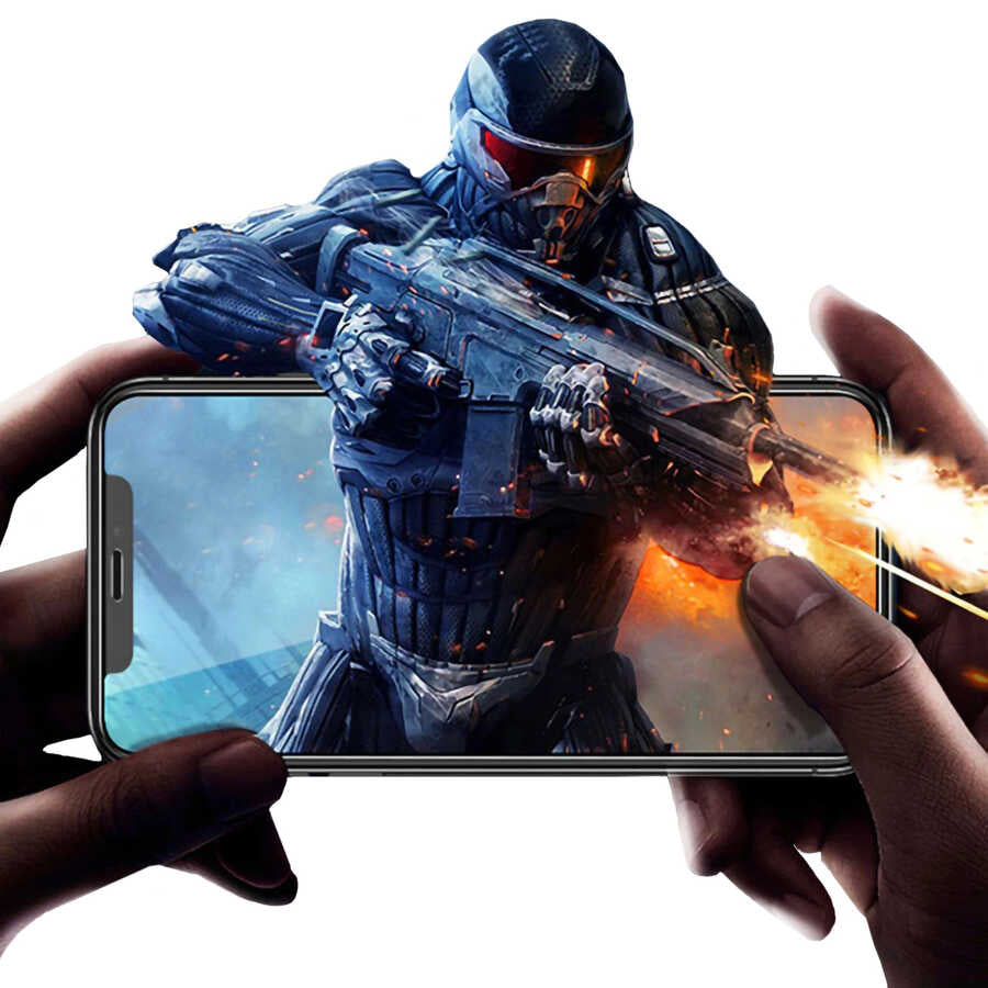 Apple iPhone 11 Pro Max Davin Seramik Ekran Koruyucu Siyah