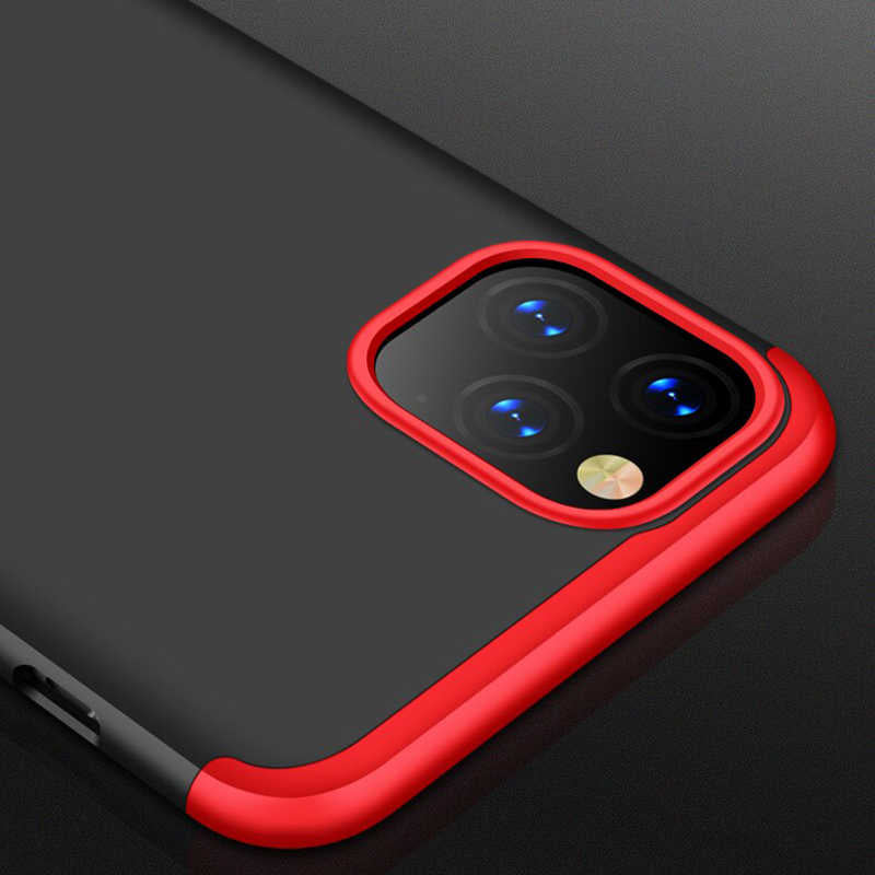 Apple iPhone 11 Pro Max Kılıf Zore Ays Kapak Siyah-Gold