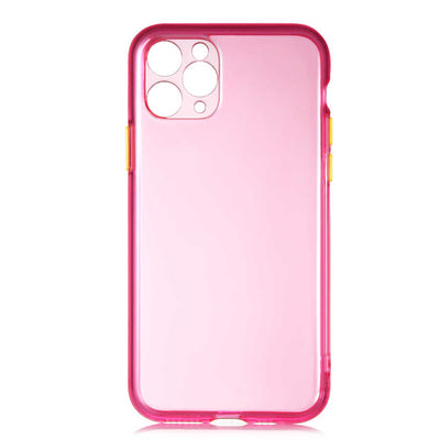 Apple iPhone 11 Pro Max Kılıf Zore Bistro Kapak Pembe