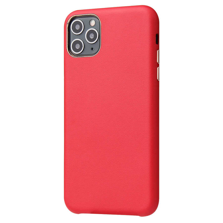 Apple iPhone 11 Pro Max Kılıf Zore Eyzi Kapak Kırmızı