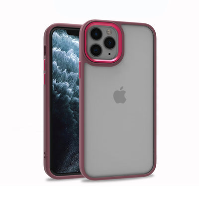 Apple iPhone 11 Pro Max Kılıf Zore Flora Kapak Lila