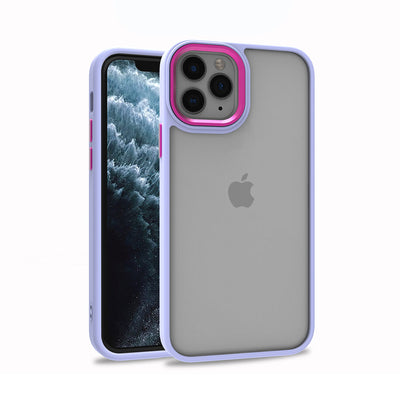 Apple iPhone 11 Pro Max Kılıf Zore Flora Kapak Lila