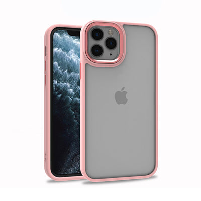 Apple iPhone 11 Pro Max Kılıf Zore Flora Kapak Rose Gold