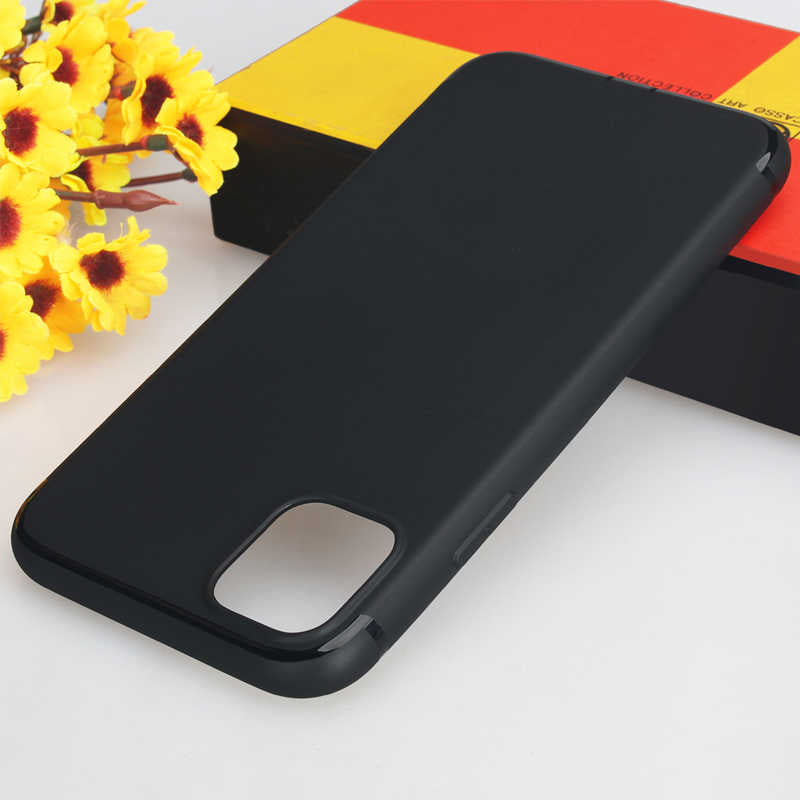 Apple iPhone 11 Pro Max Kılıf Zore İmax Silikon Siyah