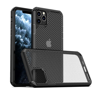 Apple iPhone 11 Pro Max Kılıf Zore İnoks Kapak Siyah