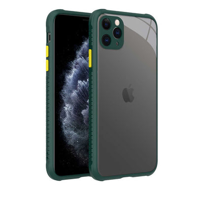 Apple iPhone 11 Pro Max Kılıf Zore Kaff Kapak Koyu Yeşil