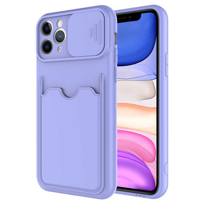 Apple iPhone 11 Pro Max Kılıf Zore Kartix Kapak Lila