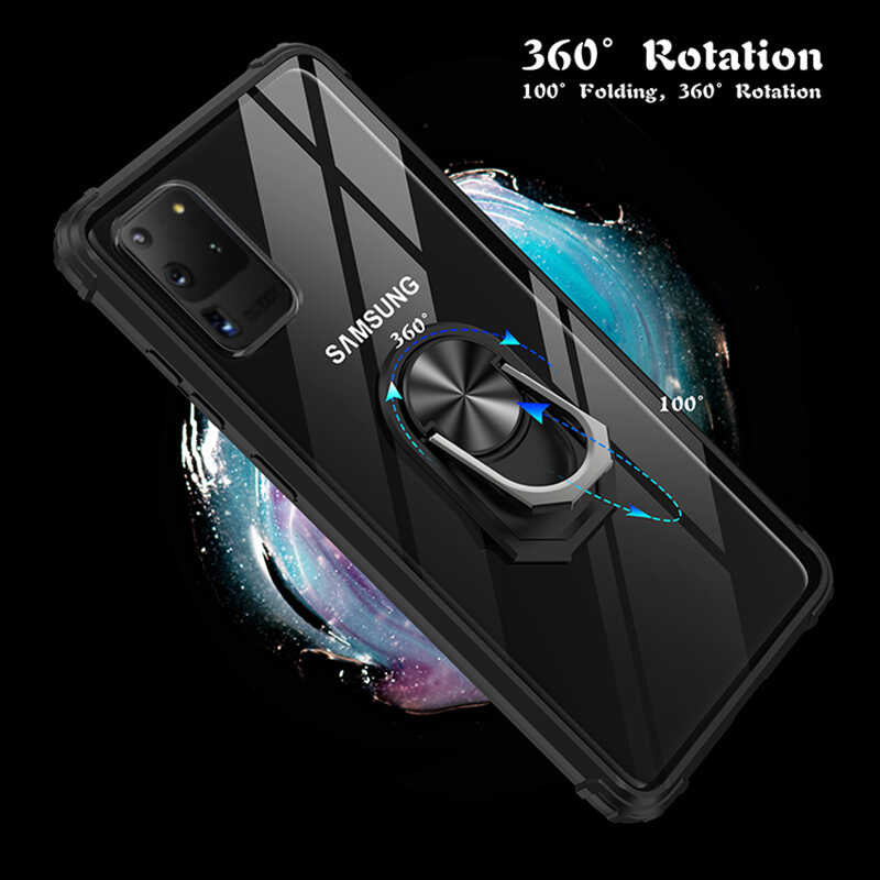 Galaxy S20 Ultra Kılıf Zore Mola Kapak Siyah