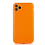Apple iPhone 11 Pro Max Kılıf Zore Mun Silikon Turuncu