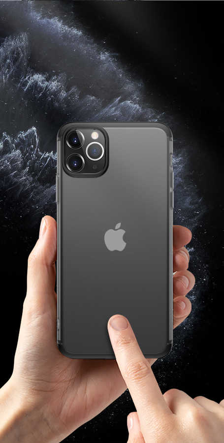Apple iPhone 11 Pro Max Kılıf Zore Nili Kapak Mavi