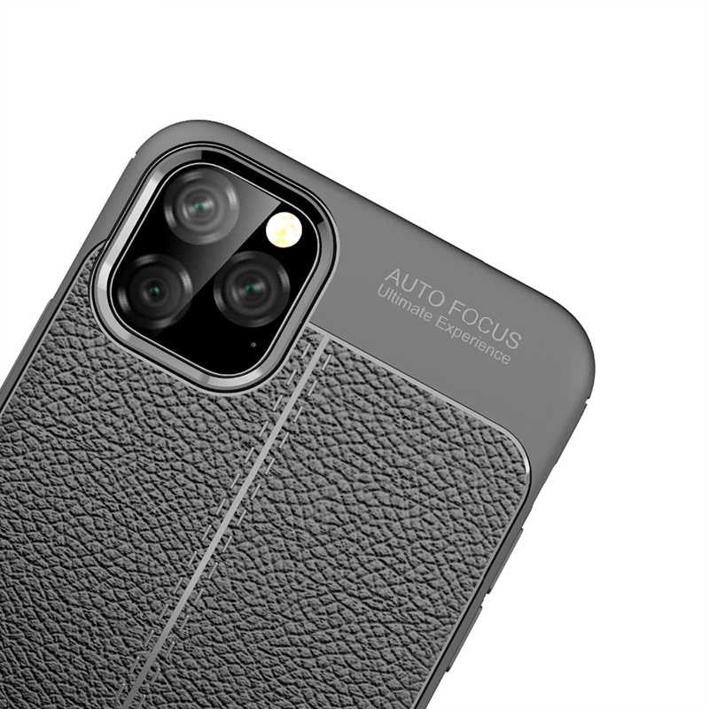 Apple iPhone 11 Pro Max Kılıf Zore Niss Silikon Kapak Siyah