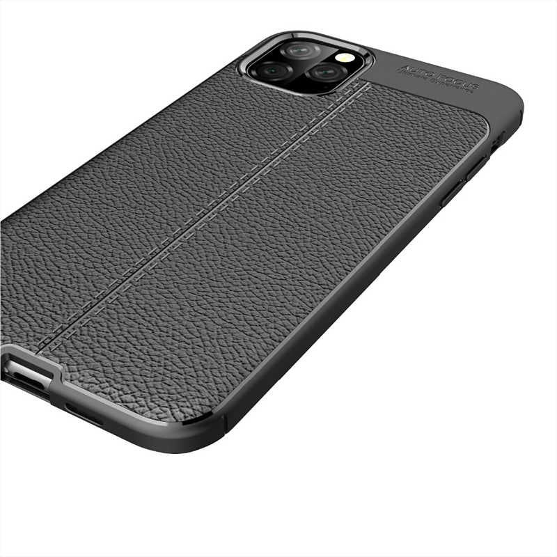 Apple iPhone 11 Pro Max Kılıf Zore Niss Silikon Kapak Siyah