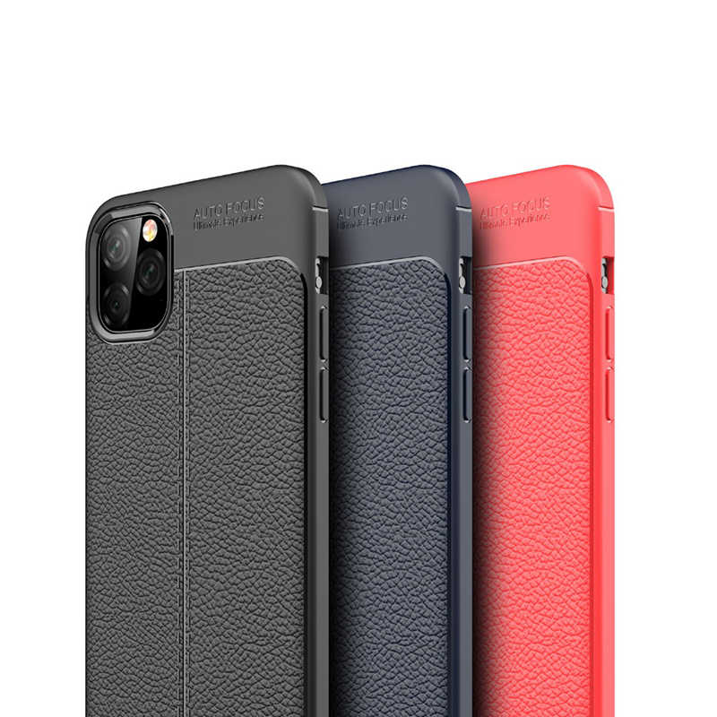 Apple iPhone 11 Pro Max Kılıf Zore Niss Silikon Kapak Siyah