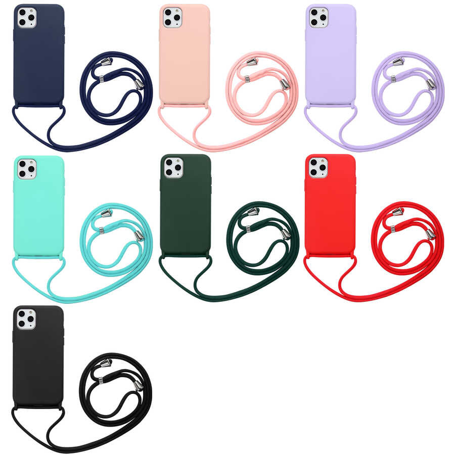 Apple iPhone 11 Pro Max Kılıf Zore Ropi Kapak Lacivert