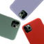 Apple iPhone 11 Pro Max Kılıf Zore Silk Silikon Siyah