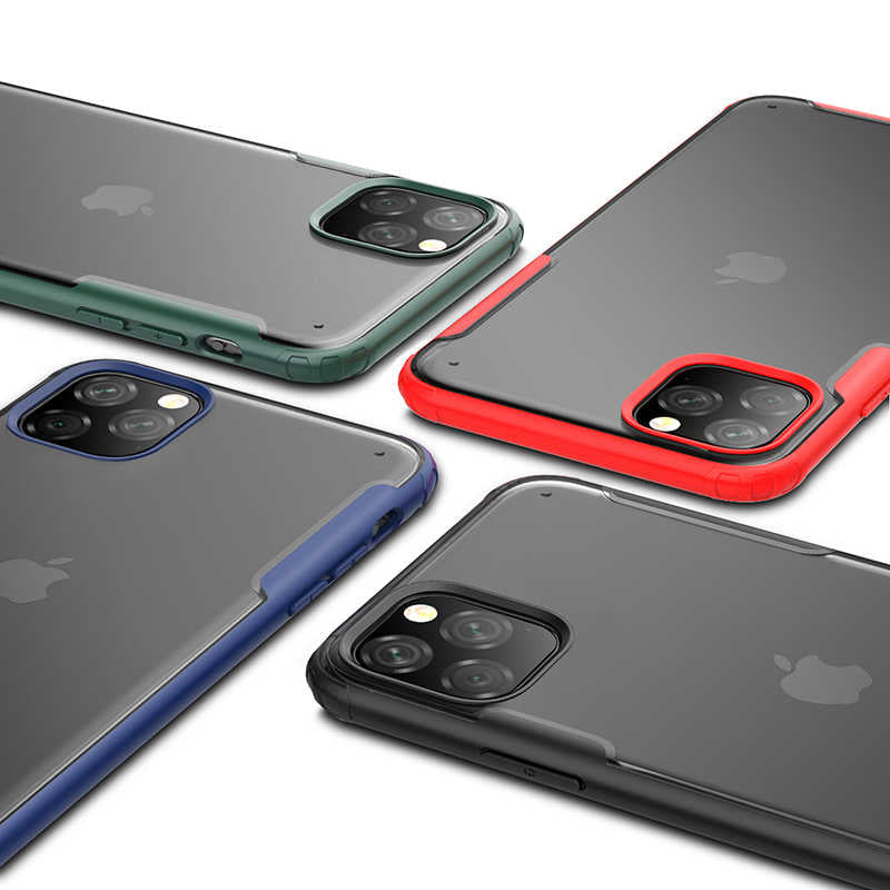 Apple iPhone 11 Pro Max Kılıf Zore Volks Kapak Kırmızı