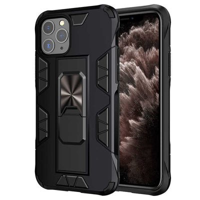 Apple iPhone 11 Pro Max Kılıf Zore Volve Kapak Siyah