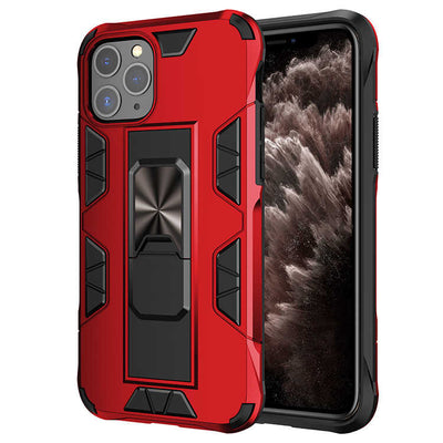 Apple iPhone 11 Pro Max Kılıf Zore Volve Kapak Kırmızı