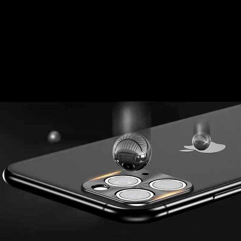 Apple iPhone 11 Pro Max Zore Metal Kamera Koruyucu Mavi