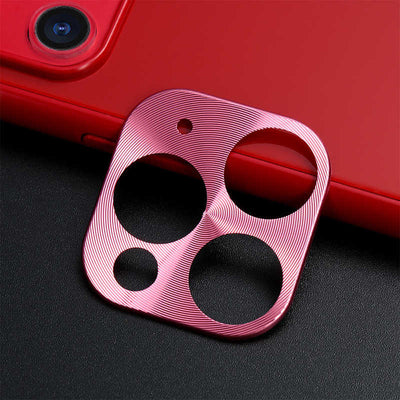 Apple iPhone 11 Pro Max Zore Metal Kamera Koruyucu Rose Gold