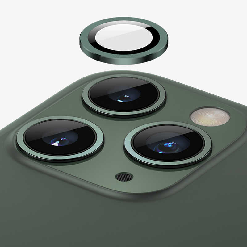Apple iPhone 11 Pro Max Zore CL-02 Kamera Lens Koruyucu Lila