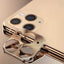 Apple iPhone 11 Pro Zore Metal Kamera Koruyucu Gri