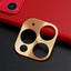 Apple iPhone 11 Pro Zore Metal Kamera Koruyucu Gold