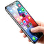 Apple iPhone 11 Pro Zore Kenarları Kırılmaya Dayanıklı Cam Ekran Koruyucu Beyaz