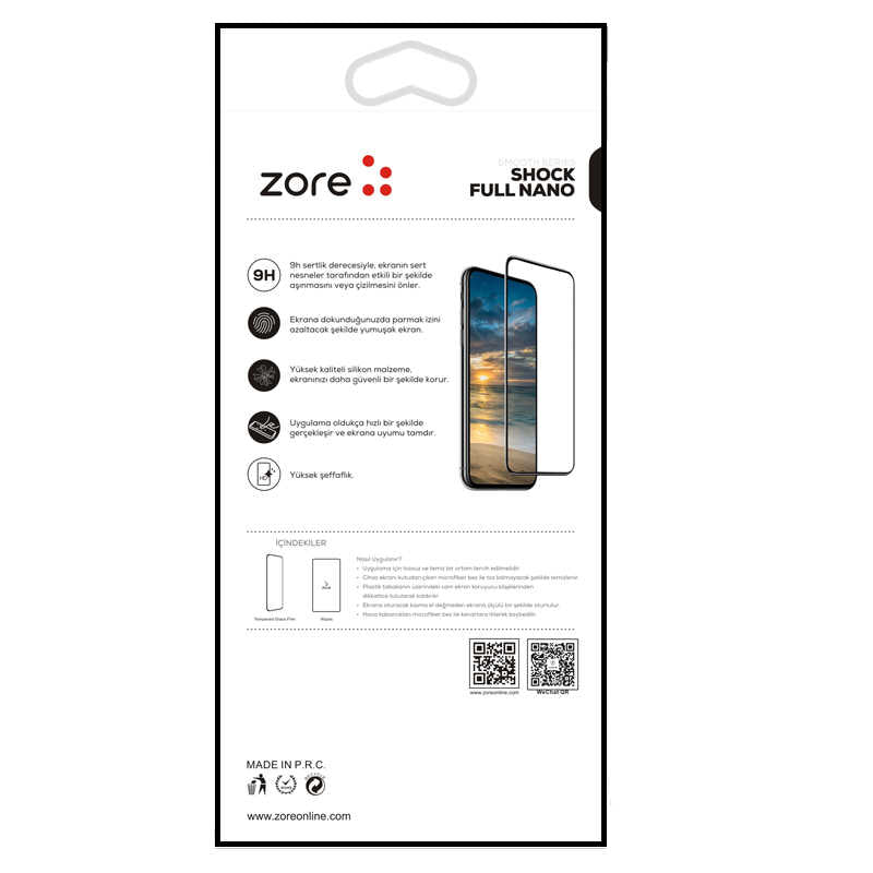 Apple iPhone 11 Pro Zore Shock Full Nano Siyah