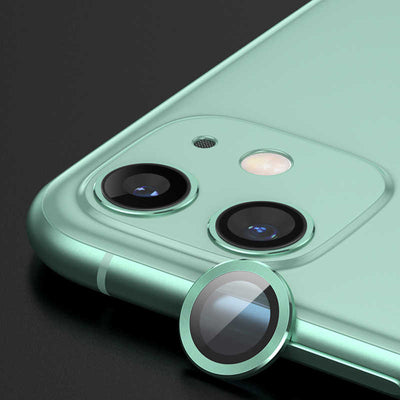 Apple iPhone 11 Zore CL-01 Kamera Lens Koruyucu Lila