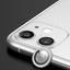 Apple iPhone 11 Zore CL-02 Kamera Lens Koruyucu Gümüş