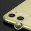 Apple iPhone 11 Zore CL-02 Kamera Lens Koruyucu Gold