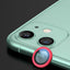 Apple iPhone 11 Zore CL-02 Kamera Lens Koruyucu Kırmızı