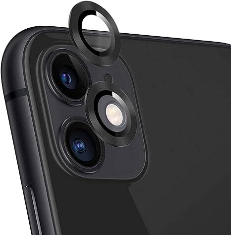 Apple iPhone 11 Zore CL-12 Premium Safir Parmak İzi Bırakmayan Anti-Reflective Kamera Lens Koruyucu Gold
