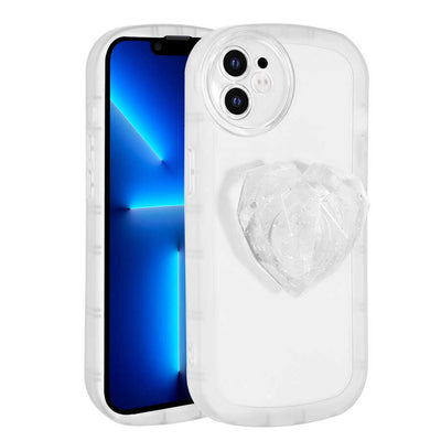 Apple iPhone 12 Kılıf Kamera Korumalı Pop Soketli Renkli Zore Ofro Kapak Beyaz