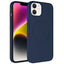Apple iPhone 12 Kılıf M-safe Wireless Şarj Özellikli Pastel Renk Silikon Zore Plas Kapak