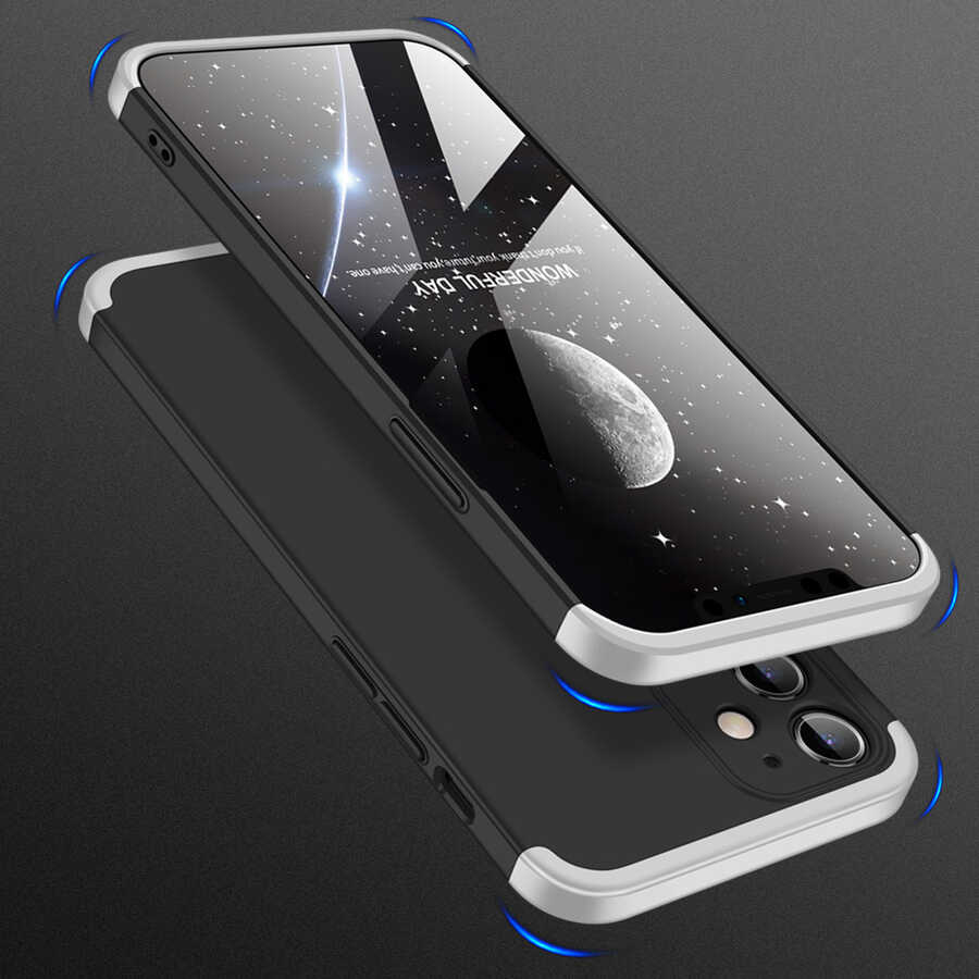 Apple iPhone 12 Kılıf Zore Ays Kapak Kırmızı