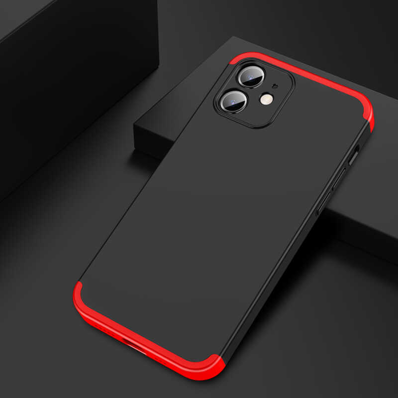 Apple iPhone 12 Kılıf Zore Ays Kapak Mavi