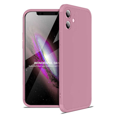 Apple iPhone 12 Kılıf Zore Ays Kapak Rose Gold